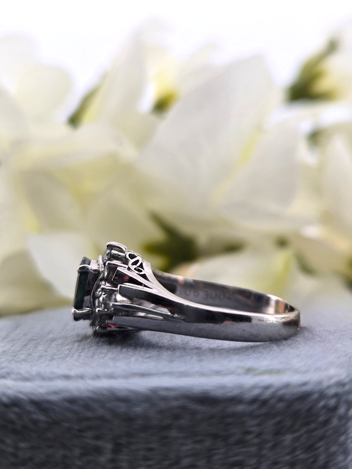Addison | Platinum | Sapphire & Natural Diamond | Ring