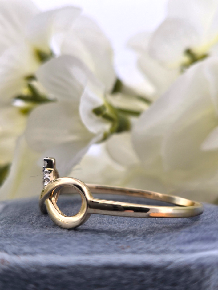 Patricia | 14k Yellow Gold | Natural Diamonds | Ring