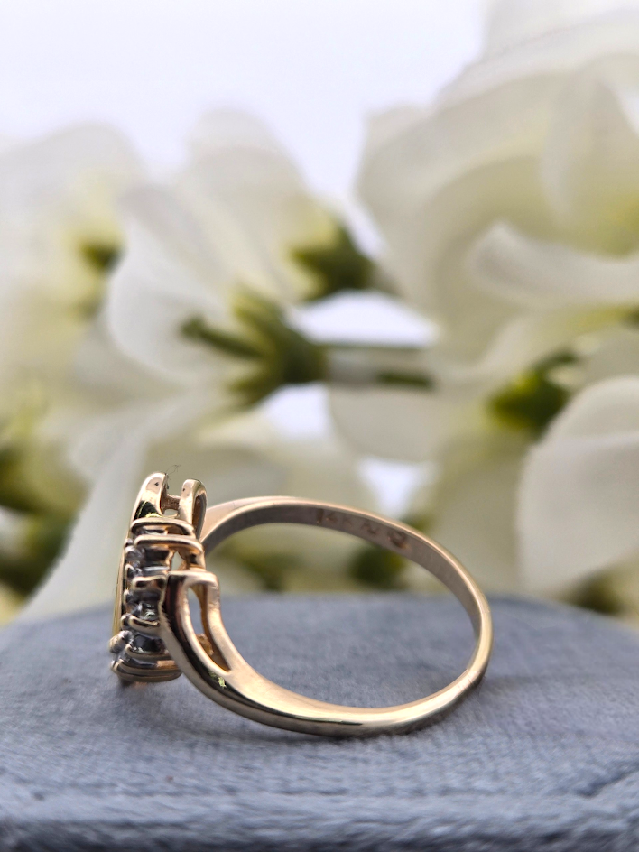 Jenny | 14k Yellow Gold | Natural Diamond | Ring