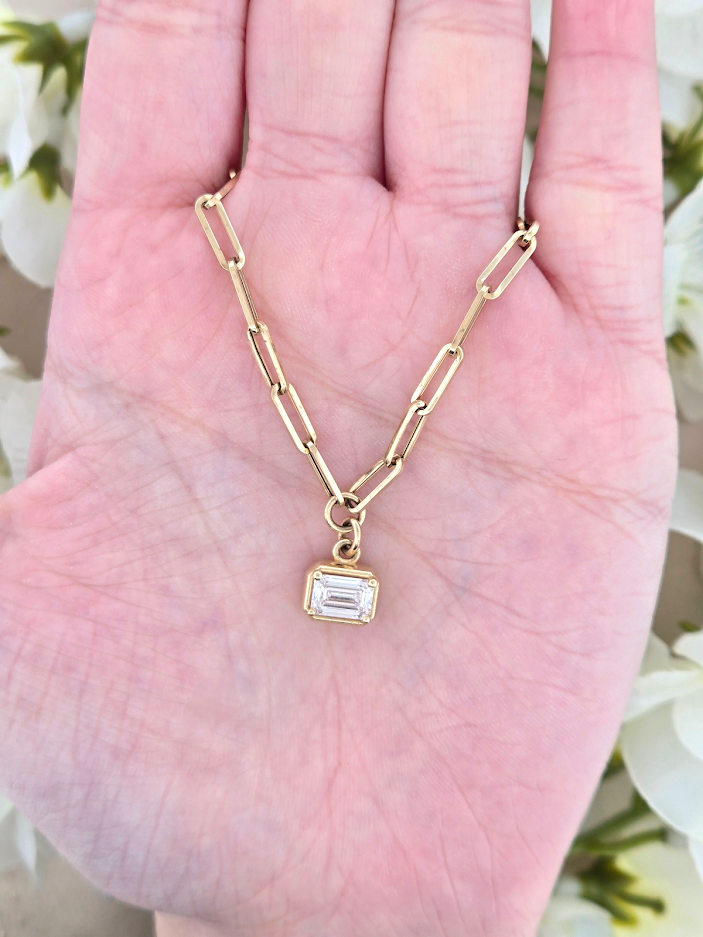 Erina | 14k Yellow Gold | Lab Diamond | Necklace