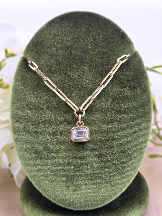 Erina | 14k Yellow Gold | Lab Diamond | Necklace