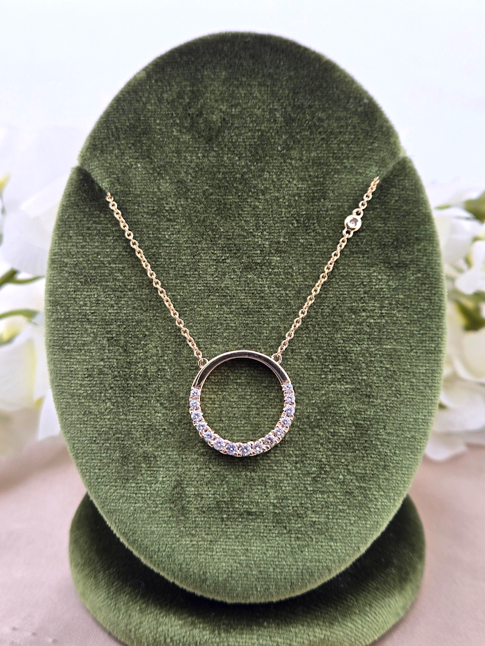 Kyra | 14k Yellow Gold | Natural Diamond | Necklace