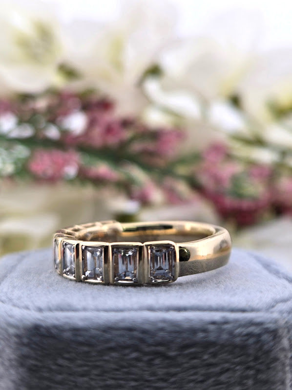 Ethel | 14k Yellow Gold | Natural Diamond | Ring