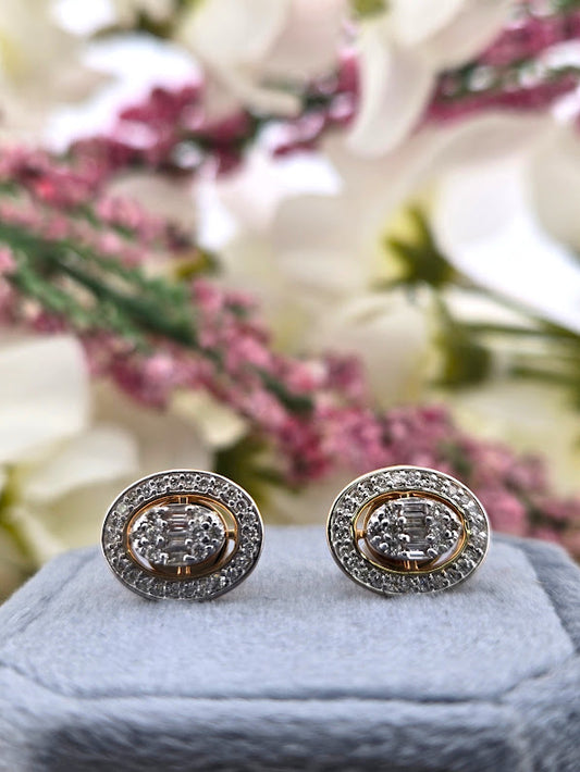 Frida | 10k Yellow Gold | Natural Diamond | Earrings