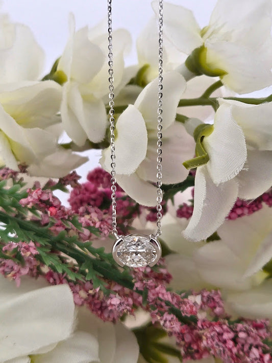 Damaris | 14k White Gold | Lab Diamond | Necklace