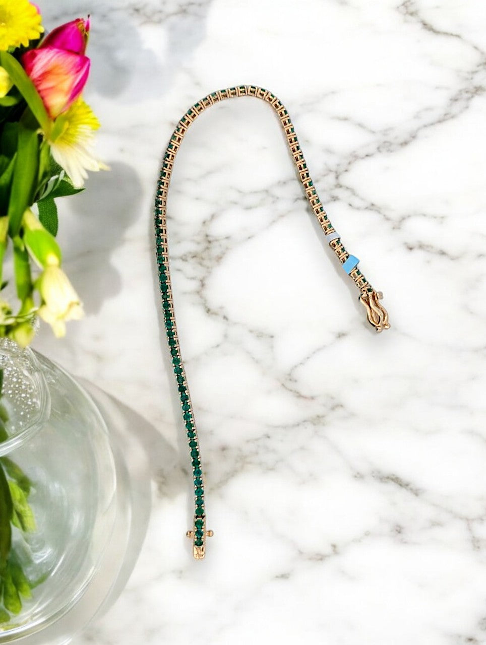 Laurel | 14K Yellow Gold | Emerald | Bracelet