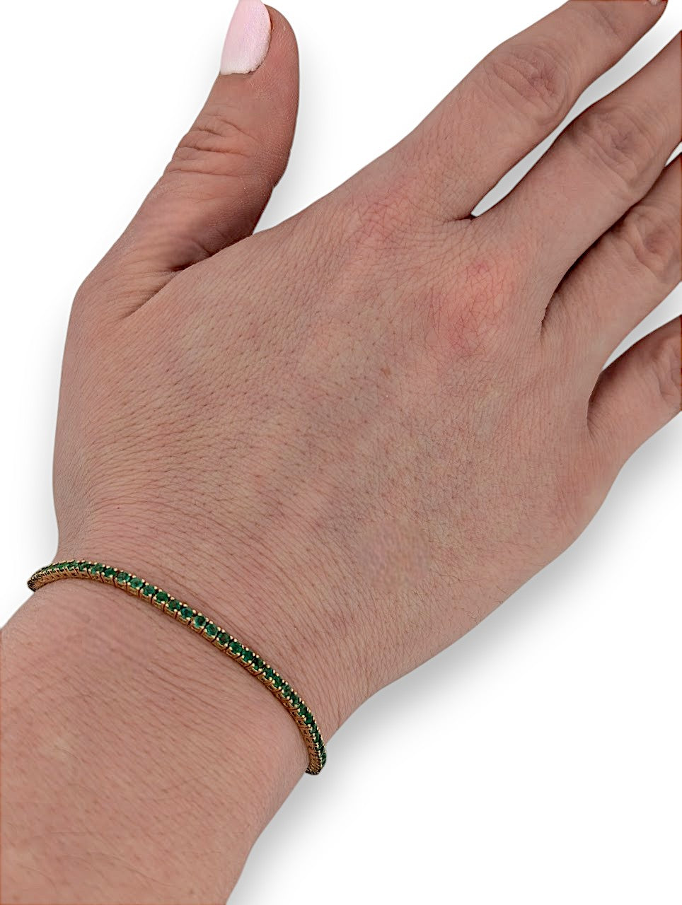 Laurel | 14K Yellow Gold | Emerald | Bracelet