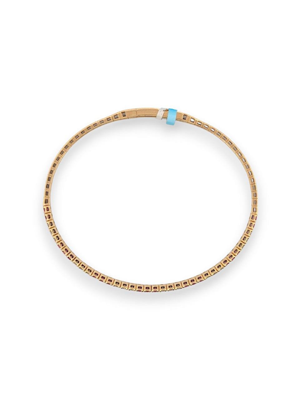Emberly | 14K Yellow Gold | Sapphire and Natural Diamond | Bracelet