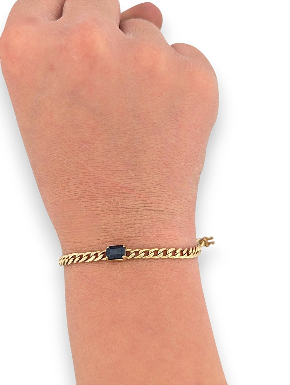 Elowen | 14K Yellow Gold | Sapphire | Bracelet