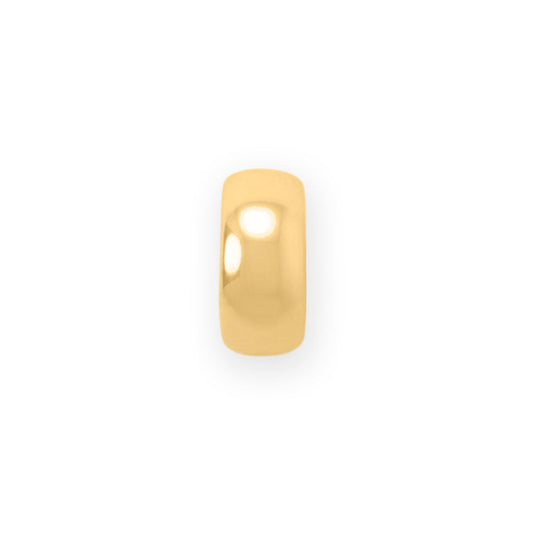 14 Karat Gold Plated 3.5mm Wheel Bead Charm