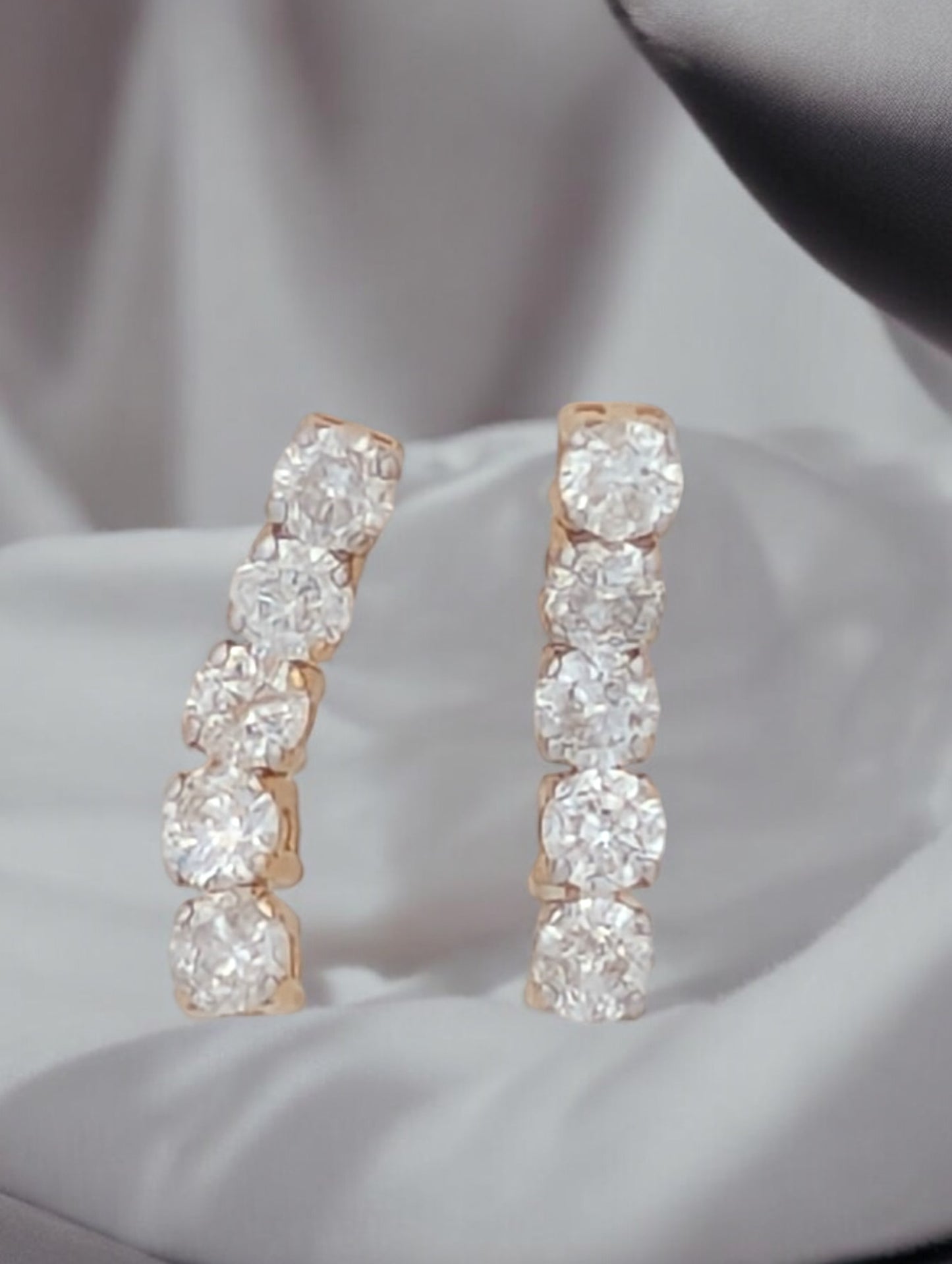 Chrys | 14K Yellow Gold | Diamond | Earrings