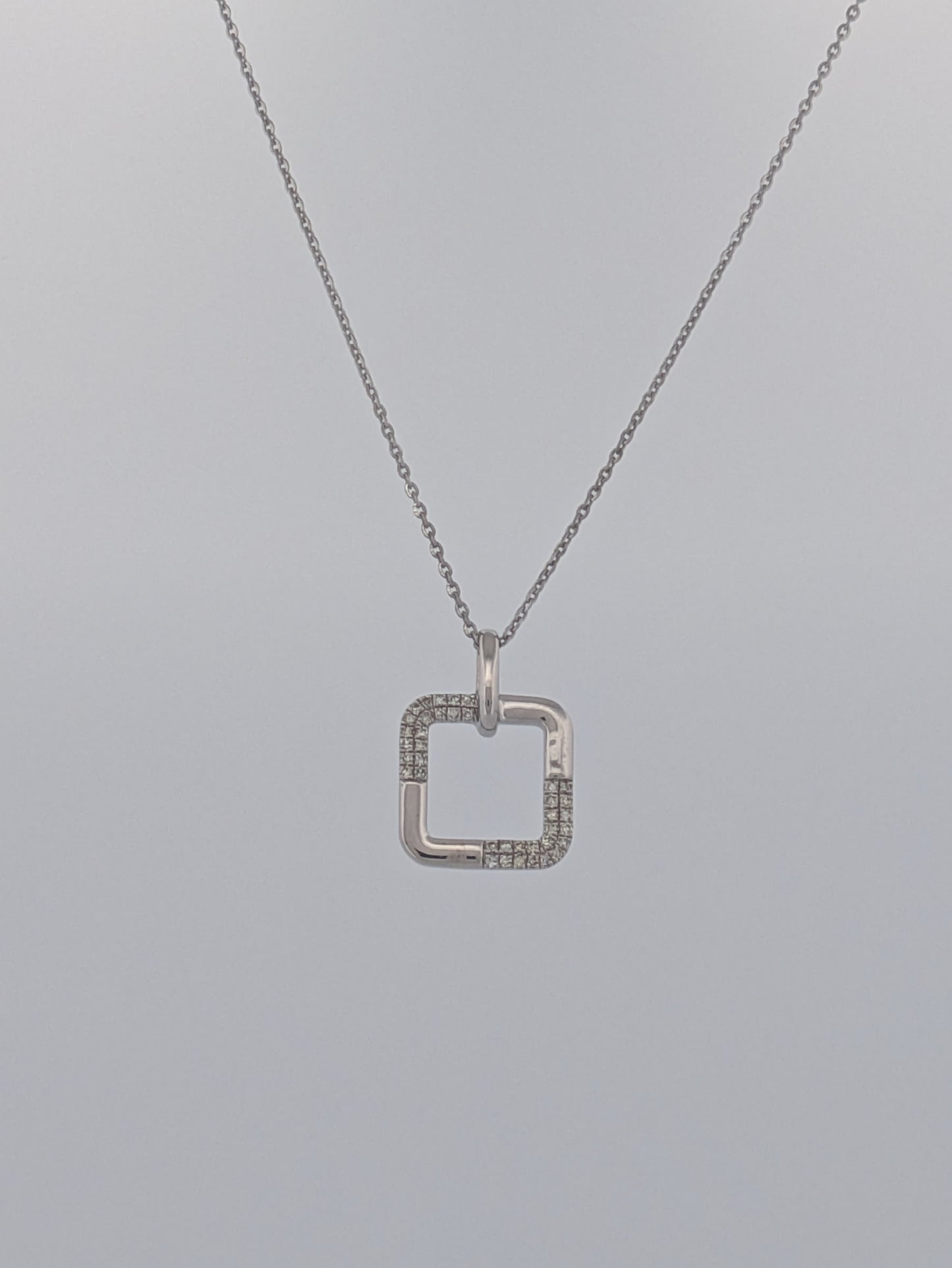 Hazel | 10k Yellow Gold | Sapphire and Diamond | Necklace