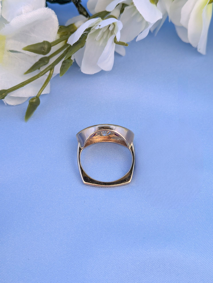 Loren | 14k Yellow Gold | Pink Tourmaline | Diamond | Ring