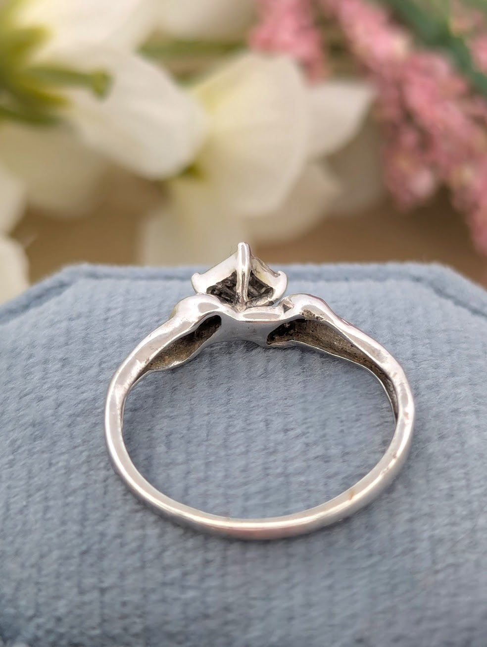 Martha | 14K White Gold | Natural Diamond | Ring