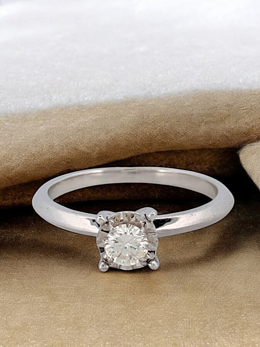 Blossom | 14K White Gold | Natural Diamond | Ring
