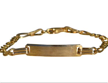 Child's 14K Gold ID Bracelet