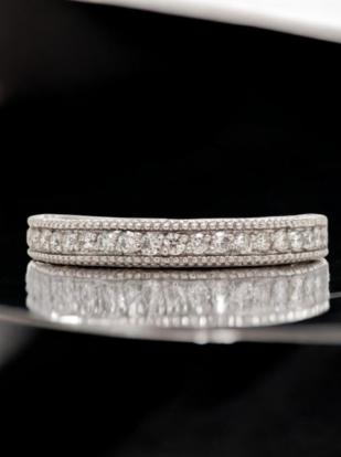 Carmel Ring | 14k White Gold | Natural Diamond | Ring