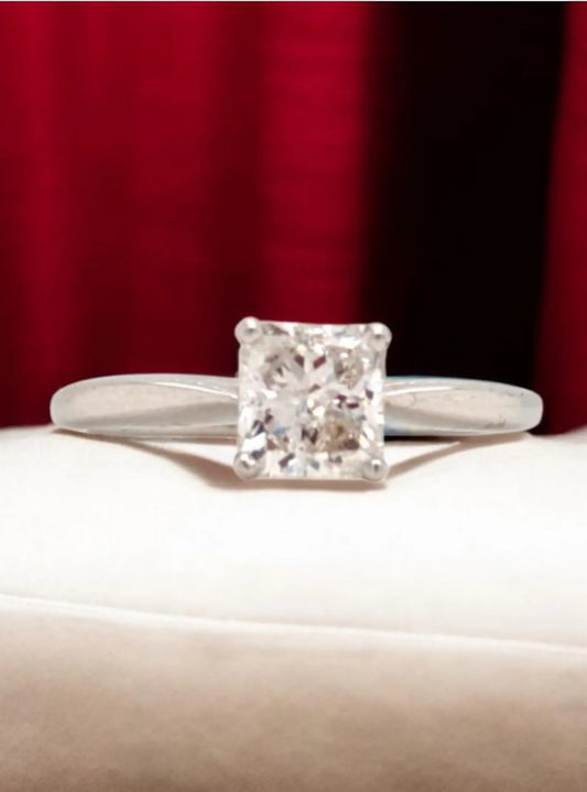 Harriet | 14K White Gold | Natural Diamond | Ring