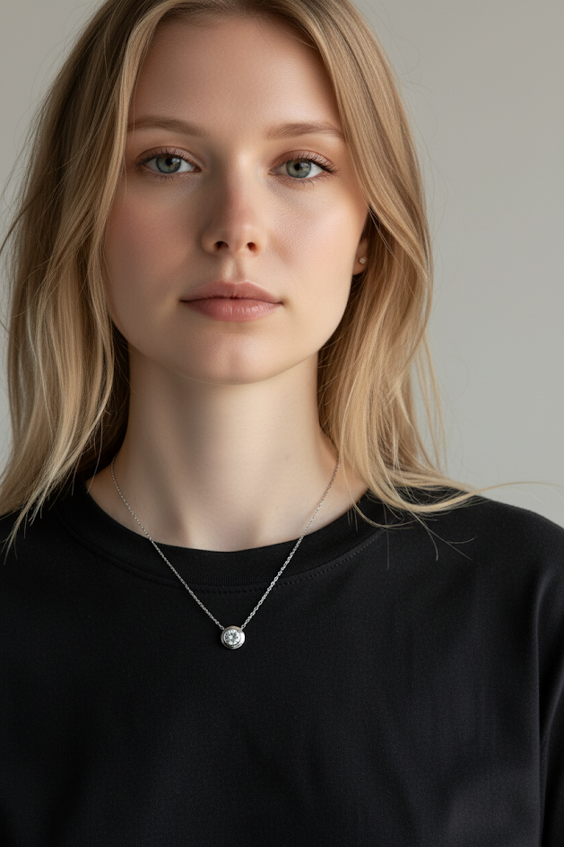 Sofia | 14K White Gold | Lab Diamond | Necklace