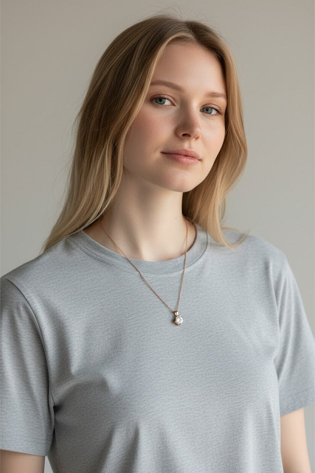Ariella | 14k Rose Gold | Lab Diamond | Necklace